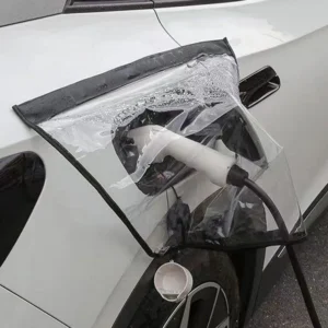 Charger Rain Cover Outdoor Magnetic Car Charging Port Rainproof Rain Cover for BYD Atto3