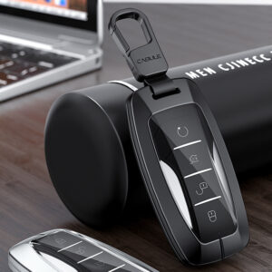 BYD Car Interior Aluminum Alloy Car Key Case for HAN TANG SONG YUAN ATTO