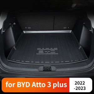 Cargo Liner Tray Car Rear Trunk Cargo Mat For BYD Atto 3 Yuan Plus EV 2021~2023