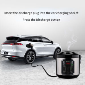 EV Car External Discharge Gun Electric Power Take-off Switch Socket