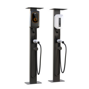 EVSE Wall Connector Pedestal -Mounted EV Charging Station EV Charger Pedestal for Wallbox  Charger