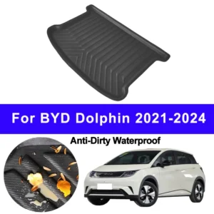 Car Rear Boot Cargo Liner Rear Trunk Cargo Mats for BYD Dolphin 2021 2022 2023 2024