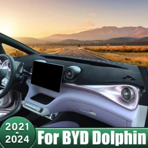 Car Dashboard Mat Sunshade Pad Cover Anti-UV Carpet For BYD Dolphin EA1 EV 2021 2022 2023 2024