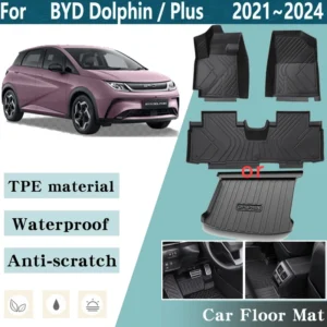 Car Floor Mat Trunk Mats for BYD Dolphin Plus Accessories 2021~2024(LHD )