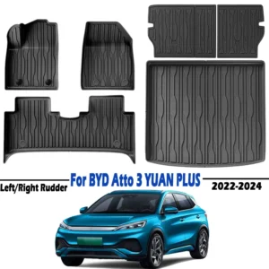 TPE Floor Mats Custom Fit for BYD ATTO3 Yuan Plus 2022-2024